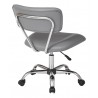 Vista Task Office Chair - Grey Faux - Vista Task Office Chair - Grey Faux