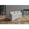 Supremax Quilt Deluxe Sofa In Dark Wood Legs - Back - Supremax Quilt Deluxe Sofa In Dark Wood Legs - Back