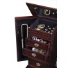 Augusta Jewelry Armoire - Drawers Opened - Augusta Jewelry Armoire - Drawers Opened