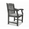 Renaissance Outdoor Hand-scraped Wood Patio Dining Chair - Renaissance Outdoor Hand-scraped Wood Patio Dining Chair