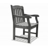 Vifah Renaissance Outdoor Hand-scraped Wood Patio Dining Chair - Vifah Renaissance Outdoor Hand-scraped Wood Patio Dining Chair