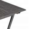 Vifah Renaissance Outdoor Hand-scraped Wood Patio Dining Table - Edge Close-Up - Vifah Renaissance Outdoor Hand-scraped Wood Patio Dining Table - Edge Close-Up