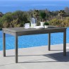 Renaissance Outdoor Wood Patio Rectangular Dining Table - Lifetyle - Renaissance Outdoor Wood Patio Rectangular Dining Table - Lifetyle
