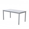 Bradley Outdoor Wood Patio Dining Table - White bG - Bradley Outdoor Wood Patio Dining Table - White bG