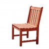 Malibu Outdoor Wood Patio Dining Chair - Malibu Outdoor Wood Patio Dining Chair