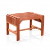 Malibu Outdoor Wood Patio Dining Chair-  - Malibu Outdoor Wood Patio Dining Chair- 