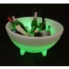 Bellini Home and Gardens 20" Round LED Ice Bucket - Green