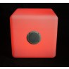 16" LED Cube with BT Speaker - Red