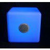 16" LED Cube with BT Speaker - Blue
