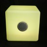 16" LED Cube with BT Speaker - Yellow