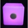 16" LED Cube with BT Speaker - Purple