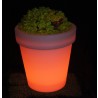 24" LED Flower Pot - Red