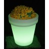 24" LED Flower Pot - Green