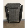 Zero Gravity Recliner/Lounger with Cup Holder - Grey - Folded - Zero Gravity Recliner/Lounger with Cup Holder - Grey - Folded