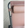 Zero Gravity Recliner/Lounger with Cup Holder - Brown - Headrest Detail - Zero Gravity Recliner/Lounger with Cup Holder - Brown - Headrest Detail