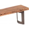 Bent Bench Large Smoked - Back Edge - Bent Bench Large Smoked - Back Edge
