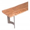 Moe's Home Collection Bent Extra Small Bench - Smoked - Moe's Home Collection Bent Extra Small Bench - Smoked