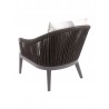 Vero Beach Lounge Armchair - Back with White CUshion