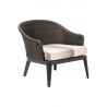 Vero Beach Wicker Lounge Armchair - No Back Pillow