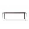 Verona 86.5" Rectangular Umbrella Dining Table