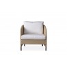 Verona Lounge Chair in Wheat - Front