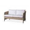 Verona Loveseat in Wheat - Angled