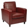 Venus Club Chair - Crimson Red - Venus Club Chair - Crimson Red