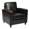 Venus Club Chair - Espresso - Angled - Venus Club Chair - Espresso - Angled