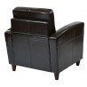 Venus Club Chair - Espresso - Back - Venus Club Chair - Espresso - Back