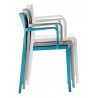 Injected Molded Polypropylene and Fiberglass Frame Chair - VOLT-A - Color Variations - Injected Molded Polypropylene and Fiberglass Frame Chair - VOLT-A - Color Variations
