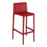 Injected Molded Polypropylene And Fiber Glass Barstool - VOLT-B - Red - Injected Molded Polypropylene And Fiber Glass Barstool - VOLT-B - Red