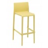 Injected Molded Polypropylene And Fiber Glass Barstool - VOLT-B - Yellow - Injected Molded Polypropylene And Fiber Glass Barstool - VOLT-B - Yellow