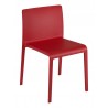 Injected Molded Polypropylene and Fiberglass Frame Chair - VOLT-S - Red - Injected Molded Polypropylene and Fiberglass Frame Chair - VOLT-S - Red