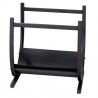 Mr. Bar-B-Q UniFlame® Black Wrought Iron Log Holder