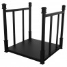 Mr. Bar-B-Q UniFlame® 5 Piece Black Craftsman Log Holder