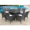 Peninsula 9 Pc Dining Set - Multi-Brown
