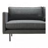 Moe's Home Collection Raphael Sofa - Half - Anthracite - Moe's Home Collection Raphael Sofa - Half - Anthracite