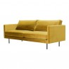 Moe's Home Collection Raphael Sofa - Perspective - Mustard - Moe's Home Collection Raphael Sofa - Perspective - Mustard
