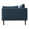 Moe's Home Collection Raval Sofa - Side - Dark Blue - Moe's Home Collection Raval Sofa - Side - Dark Blue