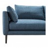 Moe's Home Collection Raval Sofa - Half - Dark Blue - Moe's Home Collection Raval Sofa - Half - Dark Blue