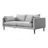 Moe's Home Collection Raval Sofa - Perspective - Light Grey - Moe's Home Collection Raval Sofa - Perspective - Light Grey