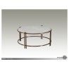 Empire 35" Round Coffee Table - Empire 35" Round Coffee Table