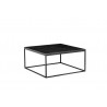 Onix 30" Square Coffee Table Black - Onix 30" Square Coffee Table Black