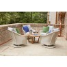 Weekend Retreat Swivel Glider Lounge Chair  - Lifestyle