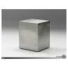Enix 20" Square End Table Polished Stainless Steel - Enix 20" Square End Table Polished Stainless Steel