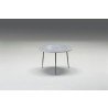 Kaii 13" End Table Grey Italian Marble - Kaii 13" End Table Grey Italian Marble