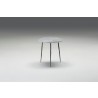 Kaii 18" End Table Grey Italian Marble - Kaii 18" End Table Grey Italian Marble