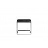 Onix 19" Square End Table Black - Side - Onix 19" Square End Table Black - Side