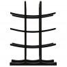 Oceanstar 12-Bottle Wine Rack - Front - Oceanstar 12-Bottle Wine Rack - Front