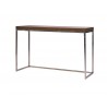 Kube Sofa Table Natural Walnut - Whiet BG - Kube Sofa Table Natural Walnut - Whiet BG
